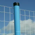 Blue PVC coated welded wire mesh fencing